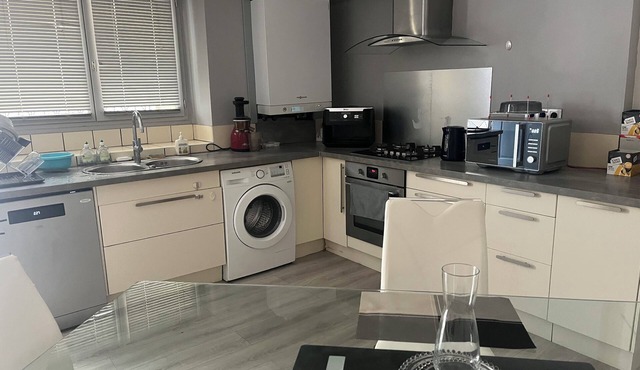 80 m2 2-bedroom village house with patio