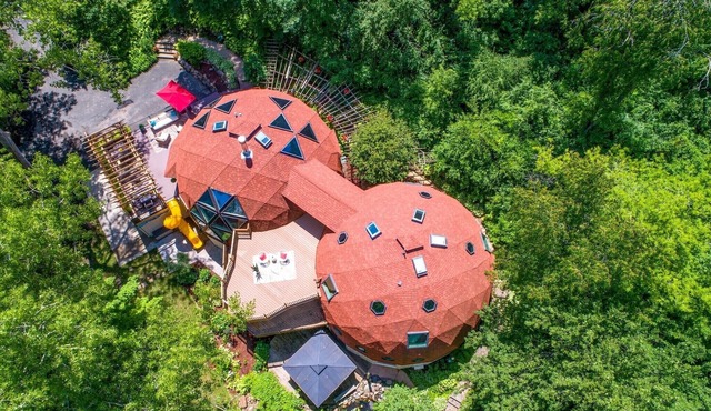 8000 square foot GEODESIC DOMES - the most unique and magical vacation home EVER