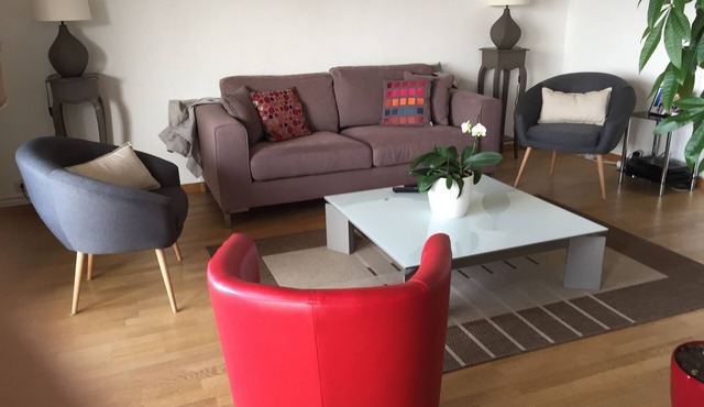 80m bright private park near CV air conditioning wifi elevator quiet residence