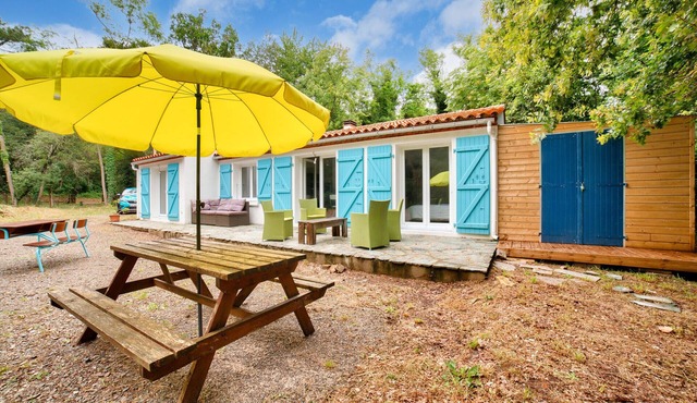 850 from de beach, new house for 6 in the wood