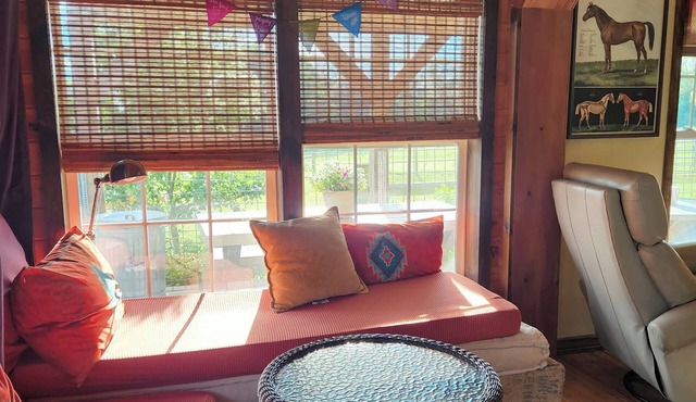 864 sq ft Rustic bunkhouse located on a working farm. Minutes from Skaneateles!