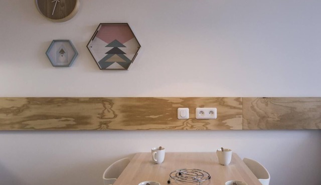 8th floor, view mountain, balcony, 29m², Les Arcs