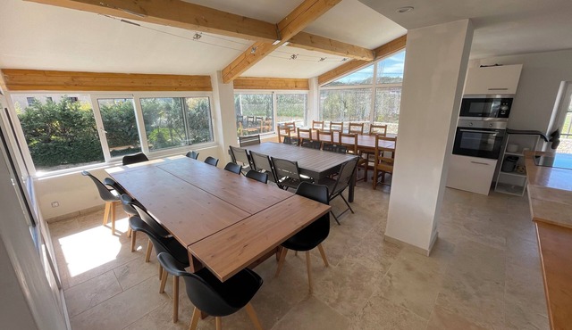 9-bedroom house in charming Rosières with AC, fitness room, WiFi