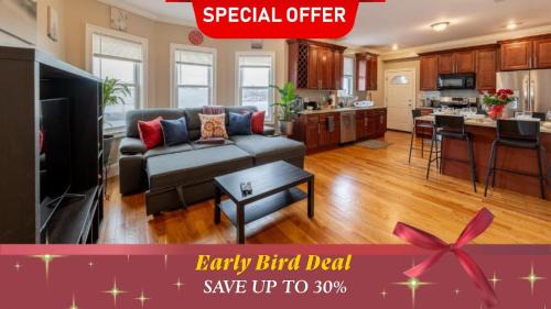 90 - 4BR Dorchester - Cozy Apt near Marina Bay & Parks