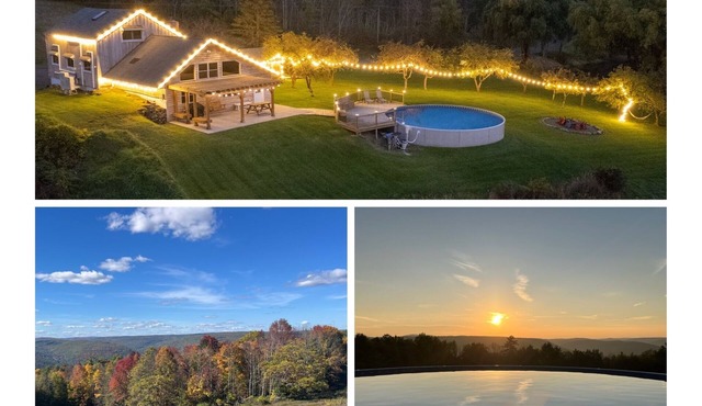 90-Acre Catskills Farmhouse Retreat with Pool/Pond/Sportscourt