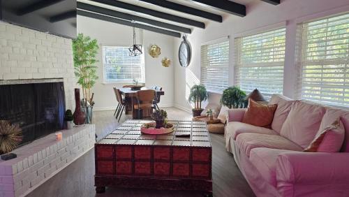 904 Nomads Nest Mid-Century modern entertainment home with cabin vibes, 2 MEGA gamerooms, pingpong, pooltable, gym, patio