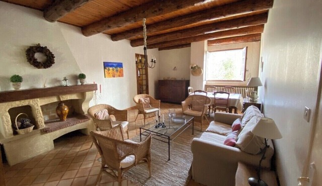 90m2 duplex apartment with 2000m2 enclosed garden