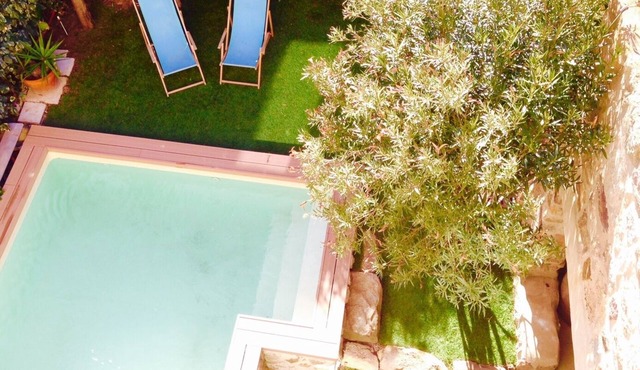 90m2 in house with private pool terrace and patio