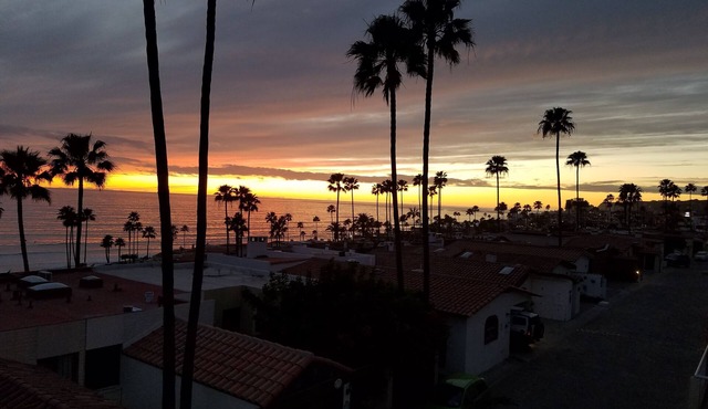 93#b Ocean view condo Las Gaviotas Rosarito Beach (virtual tour available)