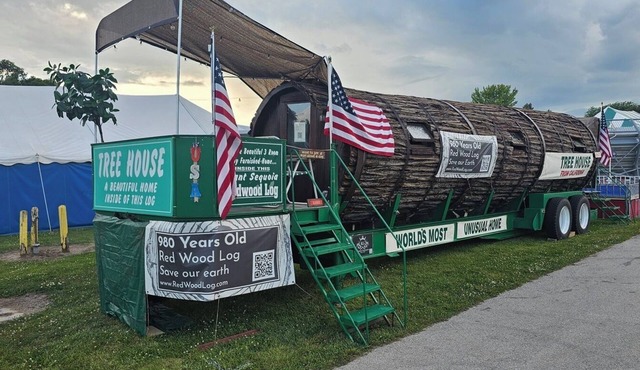 980 years Old Red Wood Log House