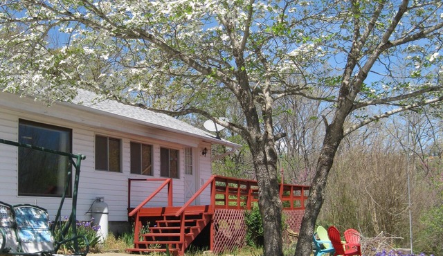 $99/night, Great View for Relaxation, Meals are wonderful outdoors on the deck.
