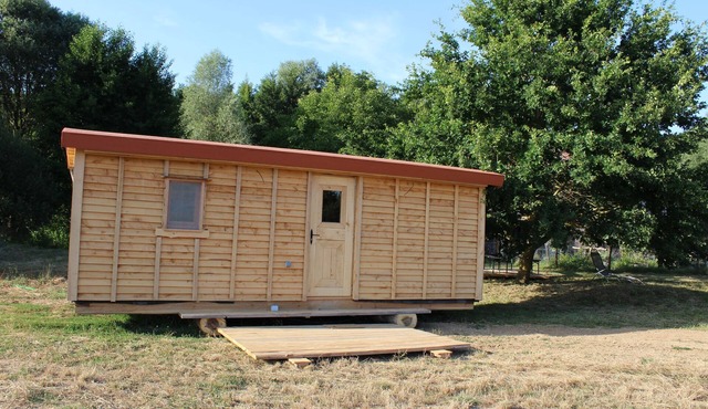 A 10 min du Lac du Der, Charmante Roulotte Familiale Pour 4 Personnes