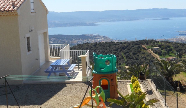 A 10 Mn Des Plages. Panoramic views of the Gulf of Ajaccio and the Gulf of lava