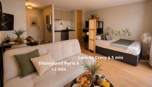 A 12 min de Disneyland et 45 min de Paris