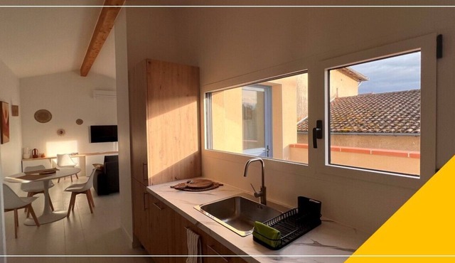 A 15 mn de Toulouse, Spacieux T3 Calme et Lumineux