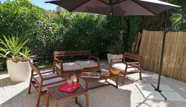 A 200 m des Plages Appartement Avec Terrasse & Jardin