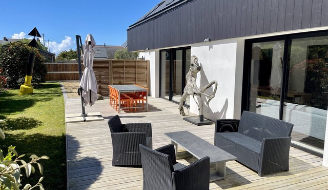 A 200m de la plage, la Villa YANG