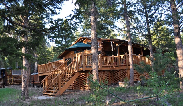 A 5 Star3 BR Luxury Log Cabin, Overlooking RMNP only 20 minutes from Estes Park
