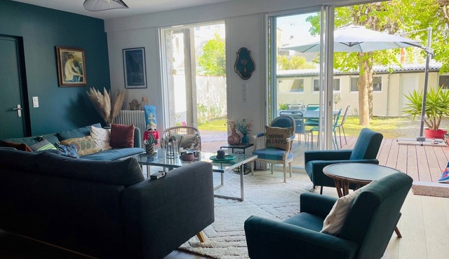 A 50m de la mer ! Vaste Maison Idéale Pour les Familles