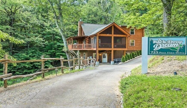 A Backdrop Dream - 3BR/3BA Log Home, Hot Tub, Firepit