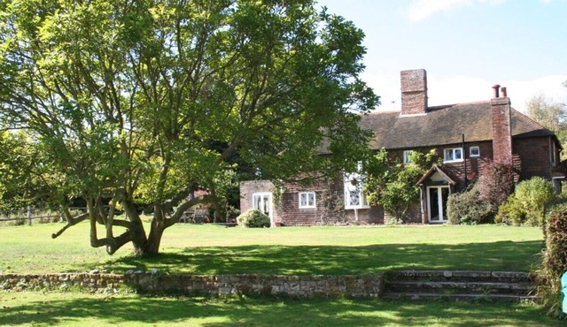 A beautiful 15th century country cottage near Mayfield with stunning views