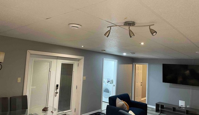 A beautiful 2bedroom in-law suite with separate entrance and complete privacy.