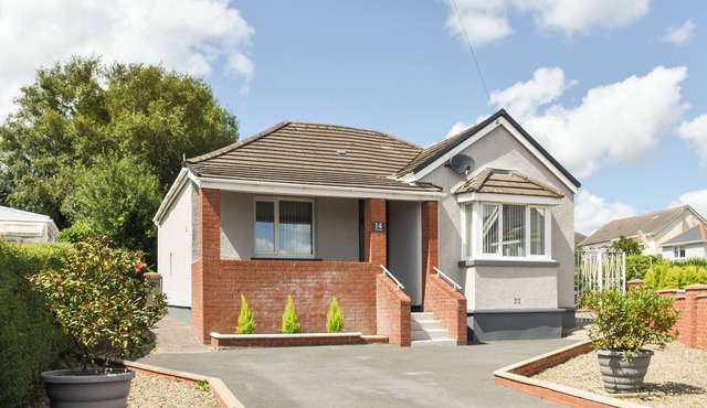 A beautiful bungalow overlooking the coastal town of Llanelli.