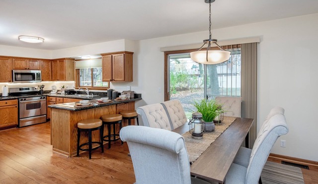 A beautiful five-bedroom house is perfect for the entire family!