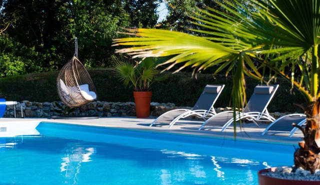 A beautiful french mansion, set on 4 acres amongst Cognac vines and sunflowers