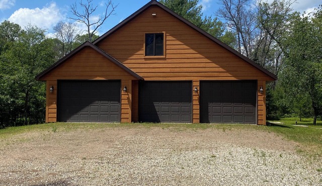 A beautiful lake house on recreational Crooked Lake near Crivitz, WI.