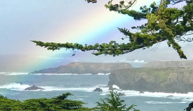 A beautiful ocean view property in a gated community on the Pacific Coast.