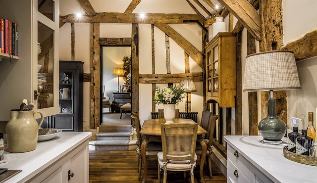 A beautiful private and romantic barn with a luxurious interiors.