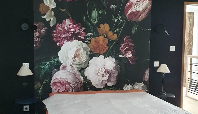 A beautifully restored Perigordian barn with a large swimming pool