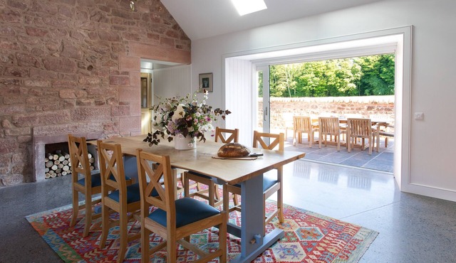 A beautifully renovated rural retreat for families and groups set in extensive grounds.