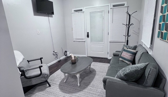 A big "Tiny" home, with large enclosed yard, next to train in downtown Westmont.