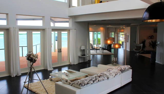 A Brand New 10,000 Square Foot, High-End Villa Estate - Right On The Ocean!