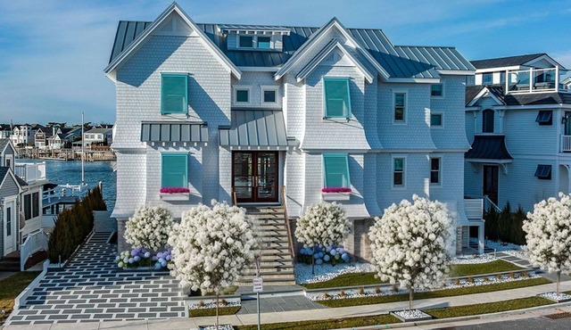 a brand-new, bayfront architectural gem