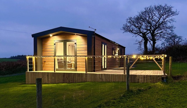 A brand new luxury lodge with breath taking views