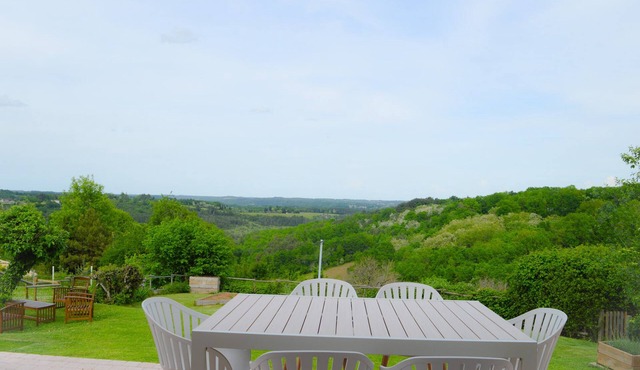 A breathtaking view @Aux Volets Bleus at Mark & Sylvie