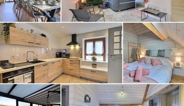 A bucolic setting, surrounded by mountains with panoramic views.