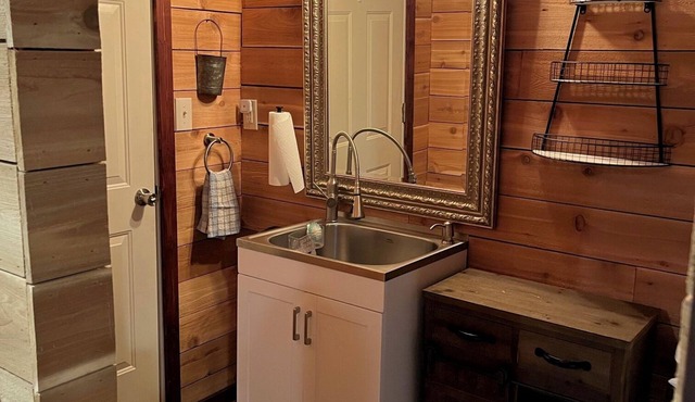 A bunkhouse on a homestead
