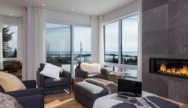 A entertainment room for festive evenings