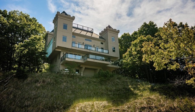A Castle on Lake Michigan near Silver Lake Dunes