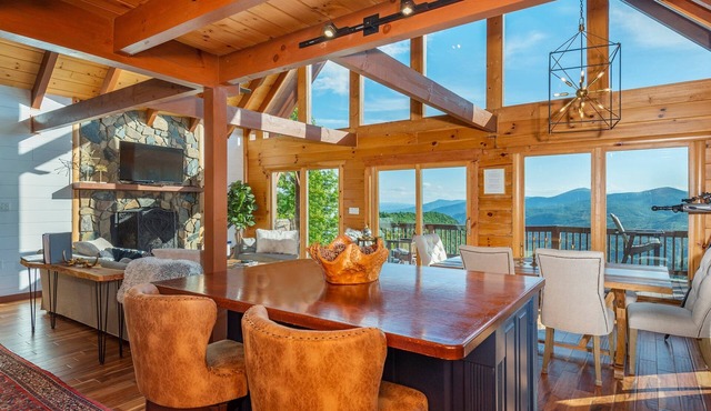 A Celestial Chalet | Pets, Hot Tub & Majestic Mountain Views!