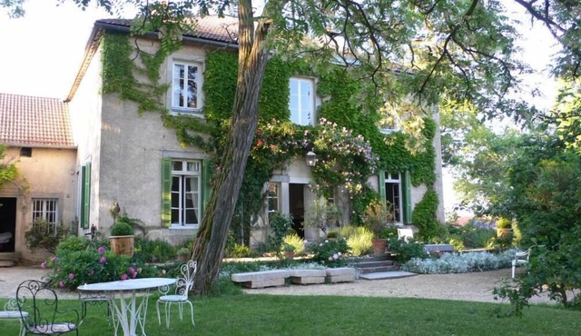 A charming house with a pool.