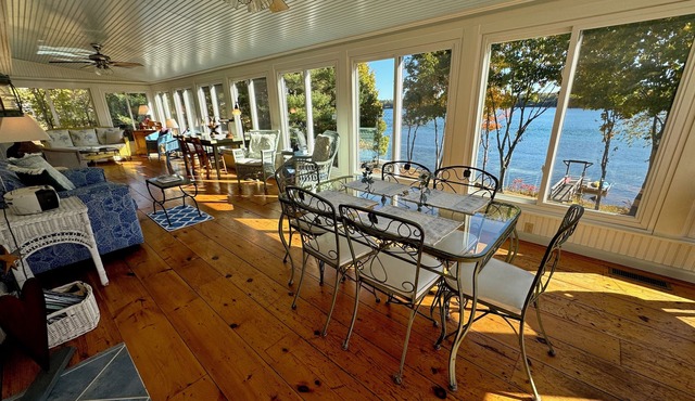 A Charming Waterfront Cottage with Touches of Elegance