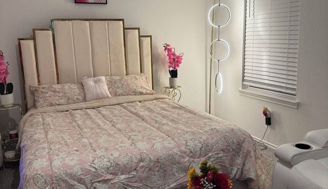 A clean nice room available in a 2024 newly built home with all great amenities.