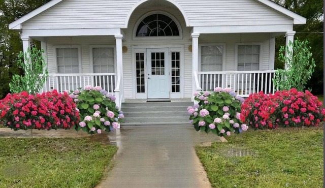 A comfortable country cottage with unique charm and appeal.