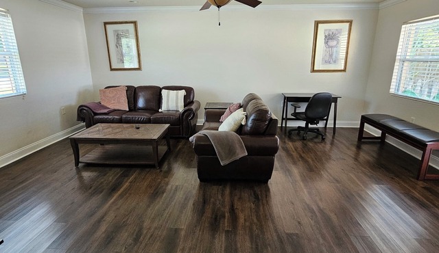 A comfortable home close to the city, yet tucked away from the noise.