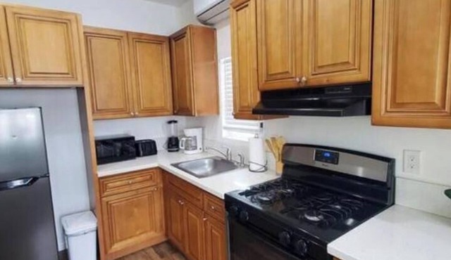 A complete studio with everything that you need